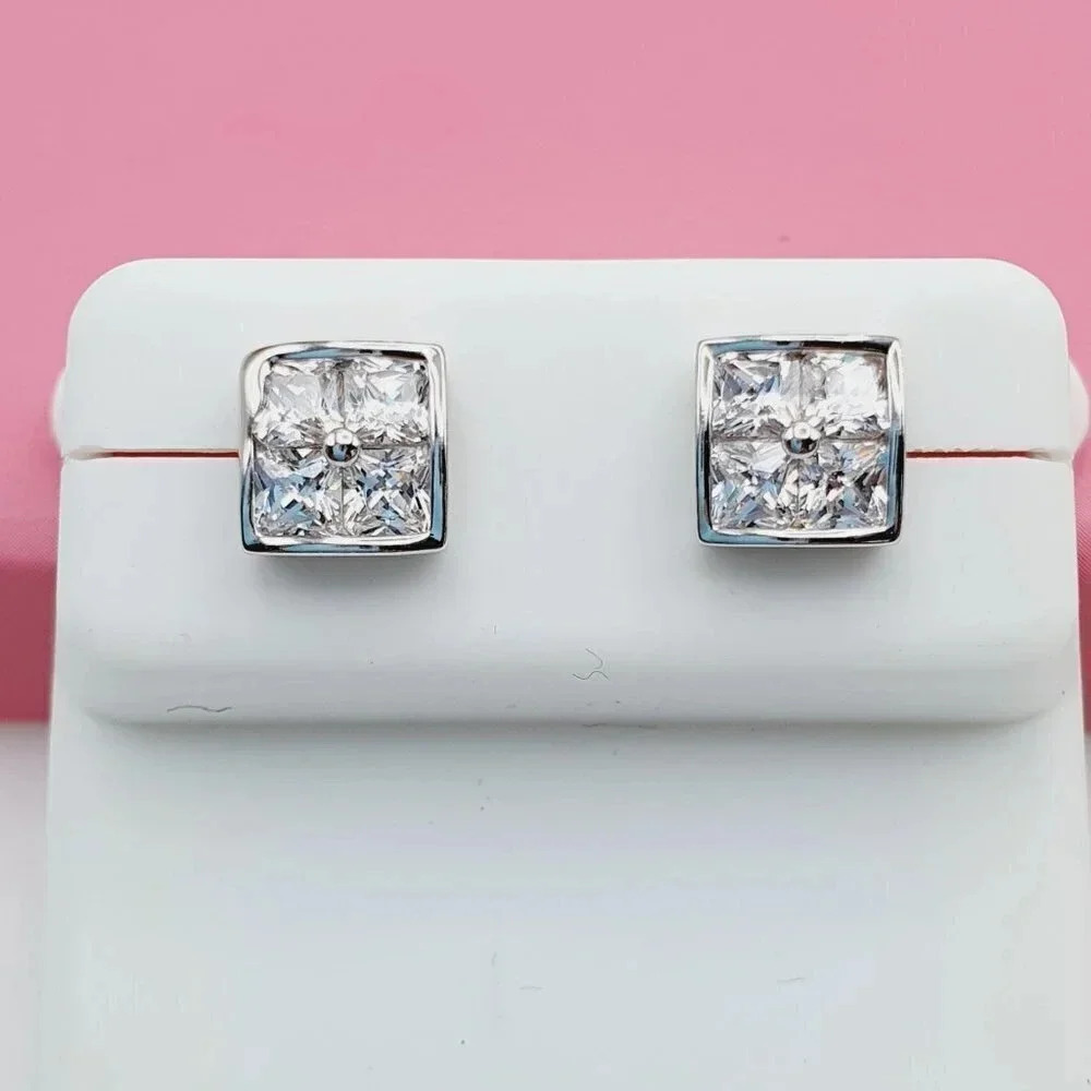 - 925 Sterling Silver Cubic Zirconia Earrings U19254584 63$